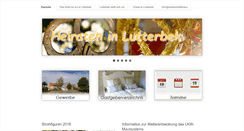 Desktop Screenshot of lutterbek.de
